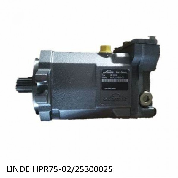 HPR75-02/25300025 LINDE HPR HYDRAULIC PUMP